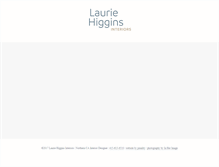 Tablet Screenshot of lauriehiggins.com